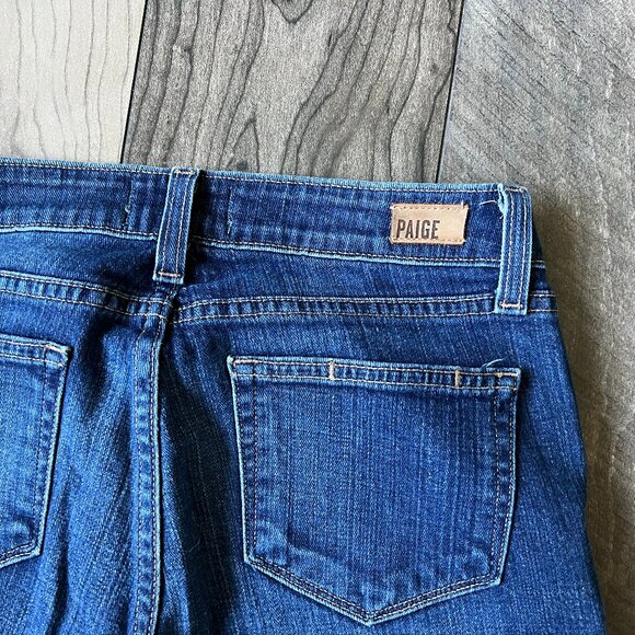 Paige Distressed Skinny Jeans - Picture 4 of 5